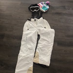 Women’s Ski Pants with Suspenders